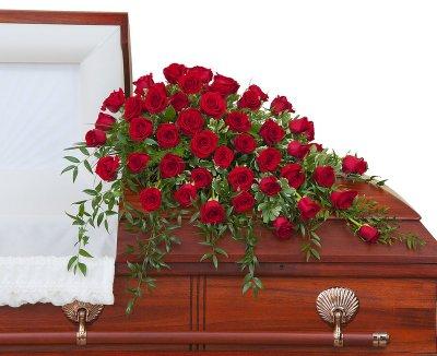 Simply Roses  Supreme Casket Spray
